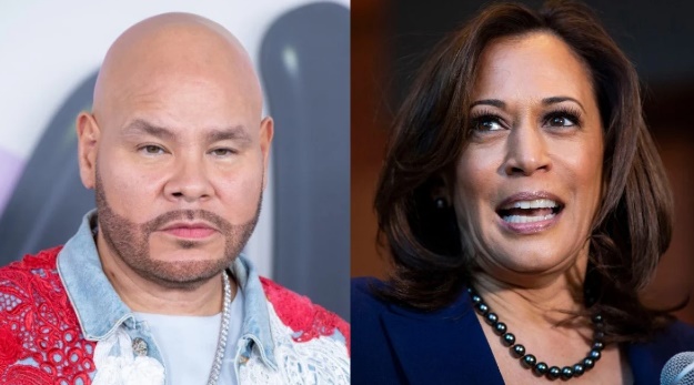 FAT JOE FALA COM KAMALA HARRIS SOBRE AS LEIS SOBRE ERVAS DANINHAS: 'QUANDO O VICE-PRESIDENTE ME LIGA, EU PARO TUDO'