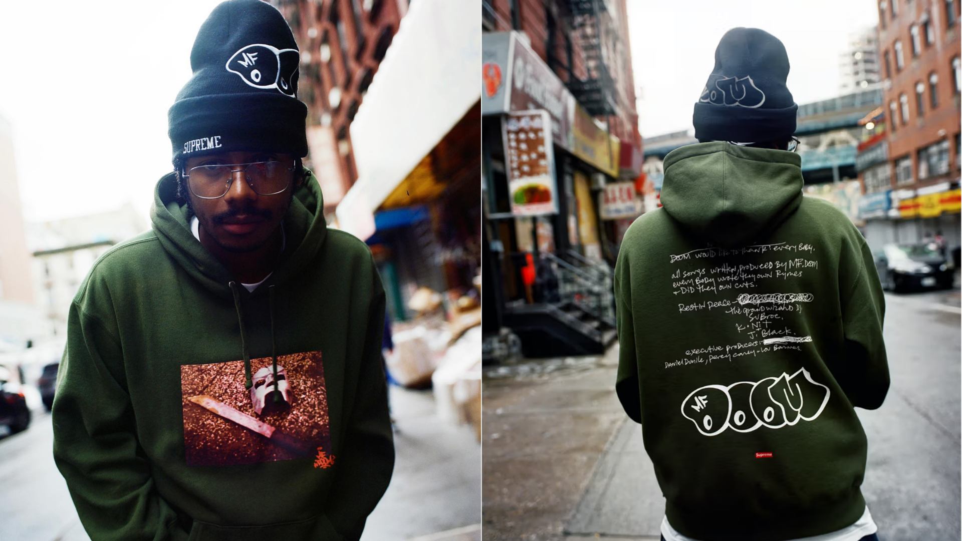 Coleção MF DOOM x Supreme é lançada